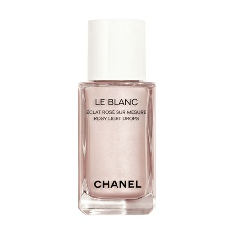 chanel illuminating powder limited edition|le blanc rosy light drops.